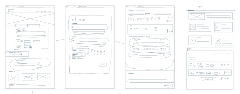 sketch wireframes 2